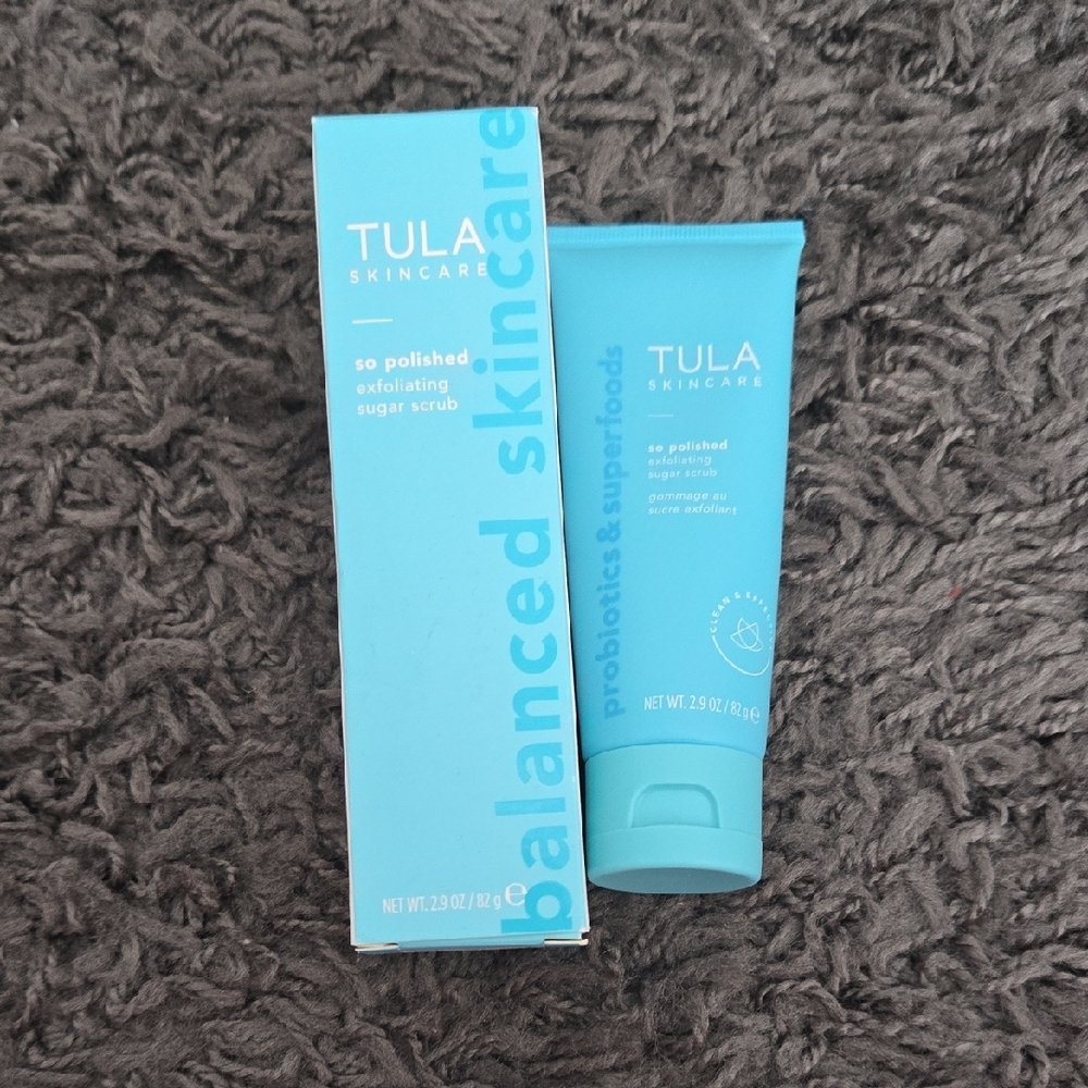 Tula Skincare So Polished Exfoliating Sugar Scrub 2.9 Oz